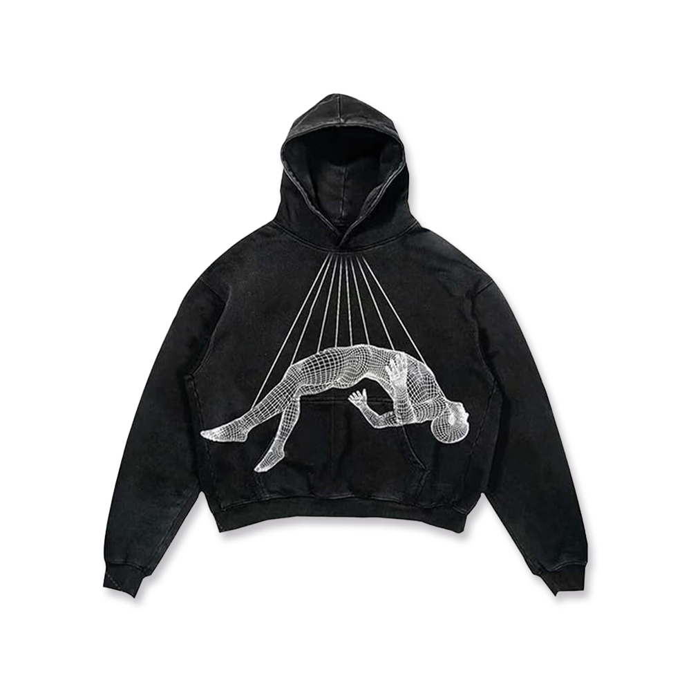 NET SPIRIT WASHED HOODIE